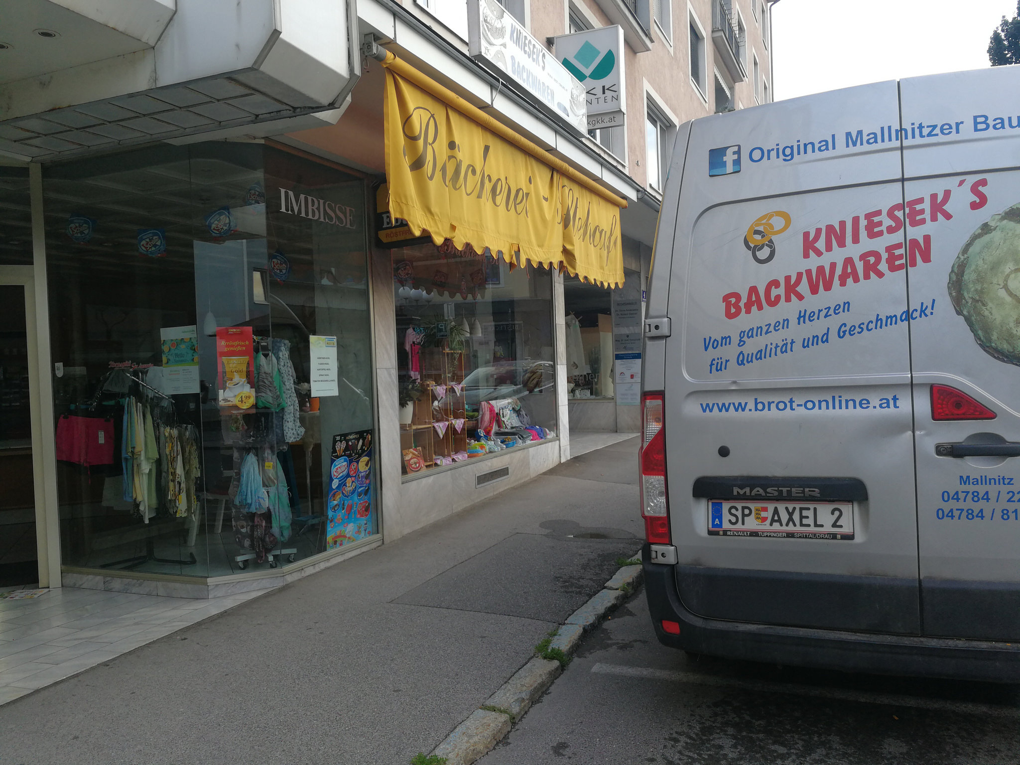 Filiale der Bäckerei Kniesek in Spittal an der Drau