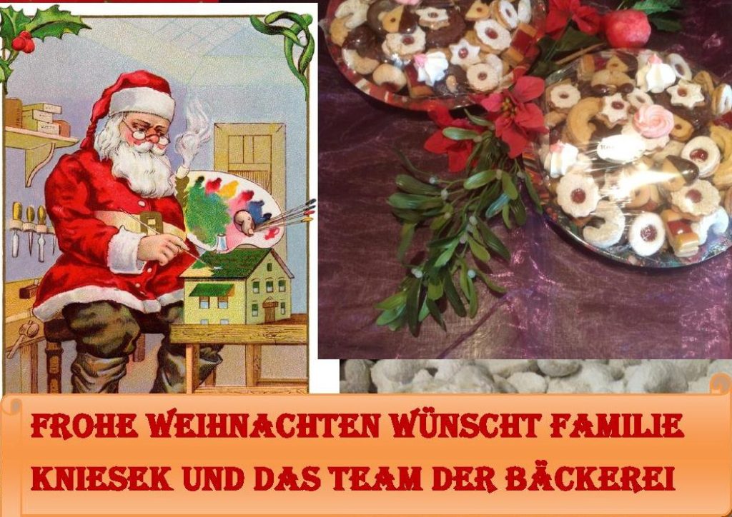 Frohe Weihnachten und ein Gutes Neues Jahr