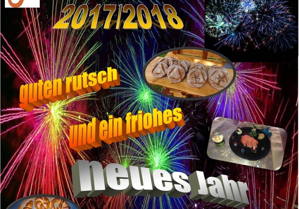 Einen guten Rutsch ins neue Jahr!